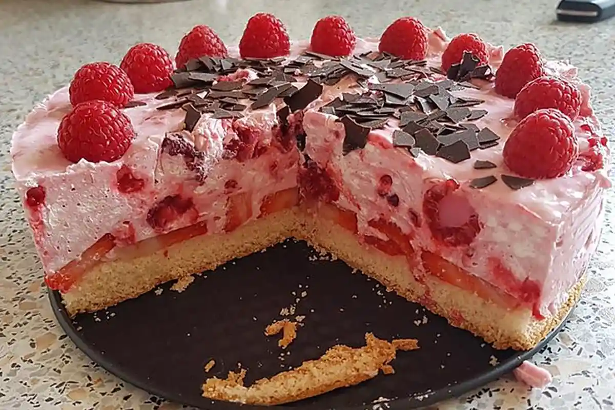 Super Schnelle Himbeertorte Rezept Schnelle und Einfache Rezepte