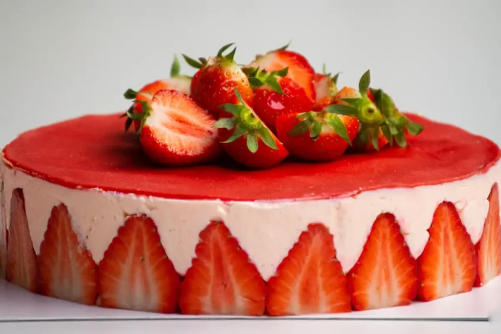Erdbeermousse Torte Rezept