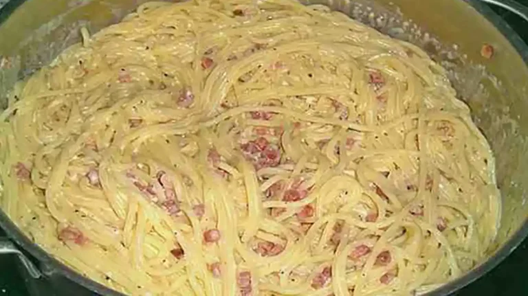 Spaghetti alla Carbonara Rezept nach Südtiroler Art mit schneller Zubereitung