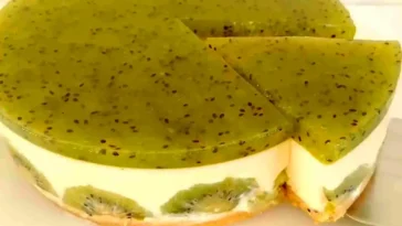 Kiwi Torte mit Frischkäse ohne backen Rezept!