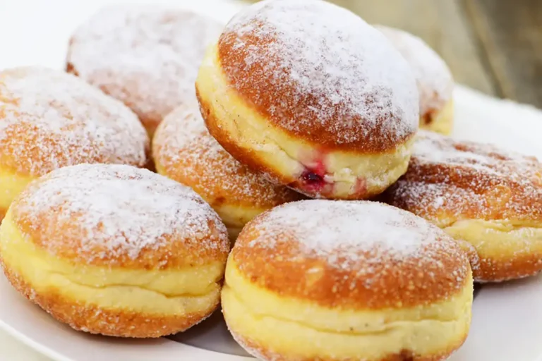 Berliner mit Marmeladenfüllung Rezept