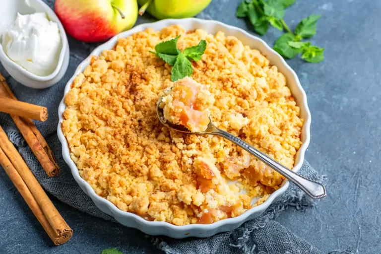 Einfacher Apfel-Crumble Rezept: Apple Crumble