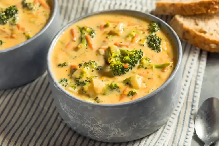 Gesundes Brokkoli-Cheddar-Suppe Rezept in nur 30 Minuten