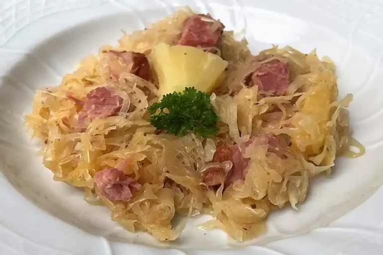 Skattopf: Sauerkraut mit Kassler Rezept