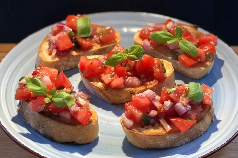 Authentische Bruschetta italiana: Ein Geschmack von Rom