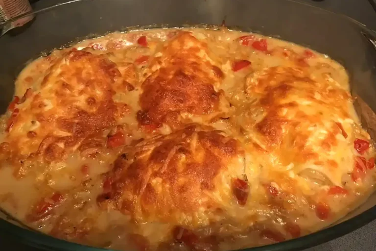 Hähnchenbrust in Zwiebelsahne Rezept