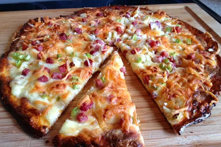 Keto und Low Carb Flammkuchen Rezept