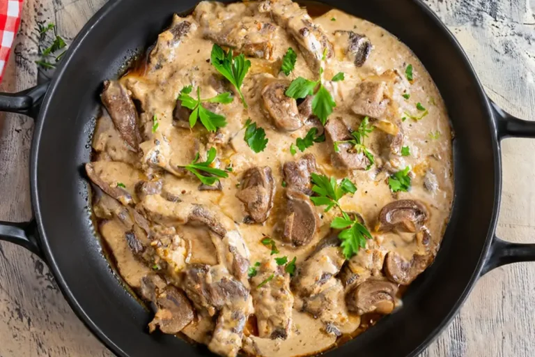 Boeuf Stroganoff Original Rezept