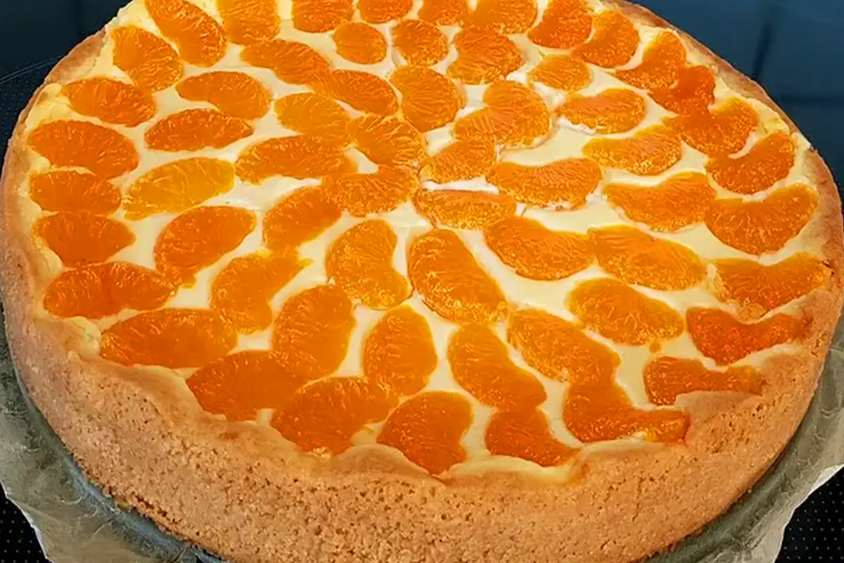 Cremiger Mandarinen-Schmand-Kuchen Rezept - Schnelle und Einfache Rezepte