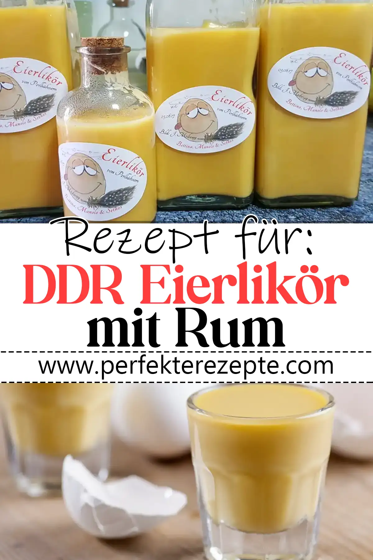 DDR Eierlikör mit Rum Rezept