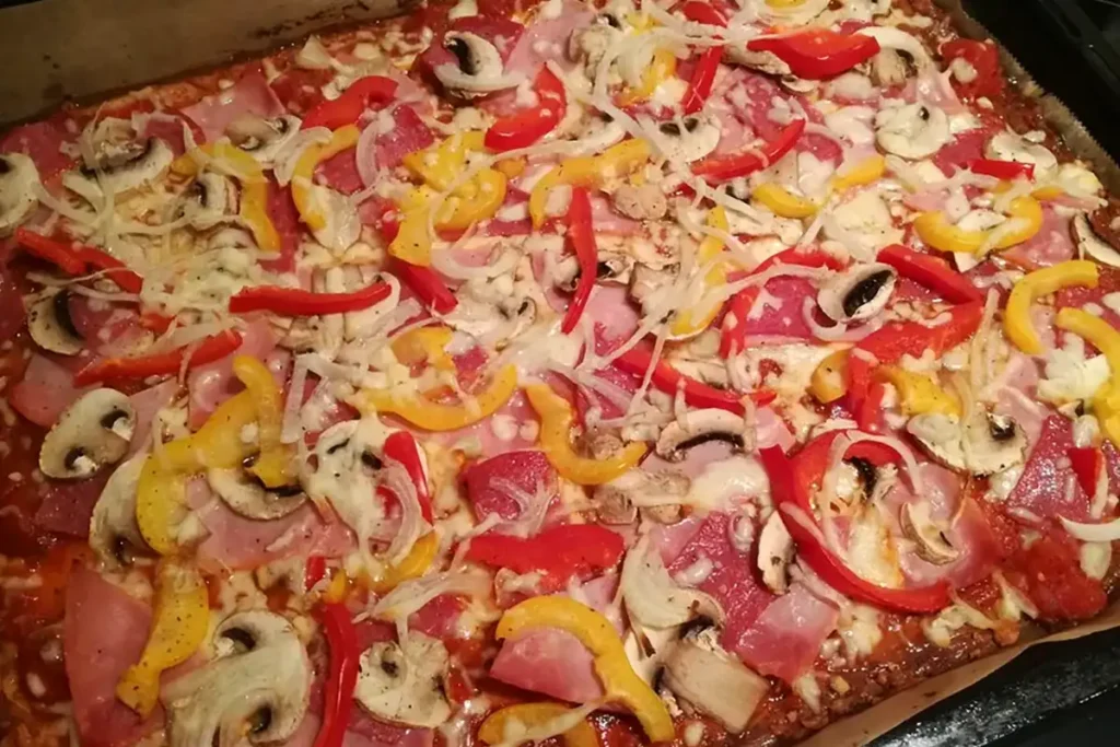 Köstliche Low-Carb-Pizza