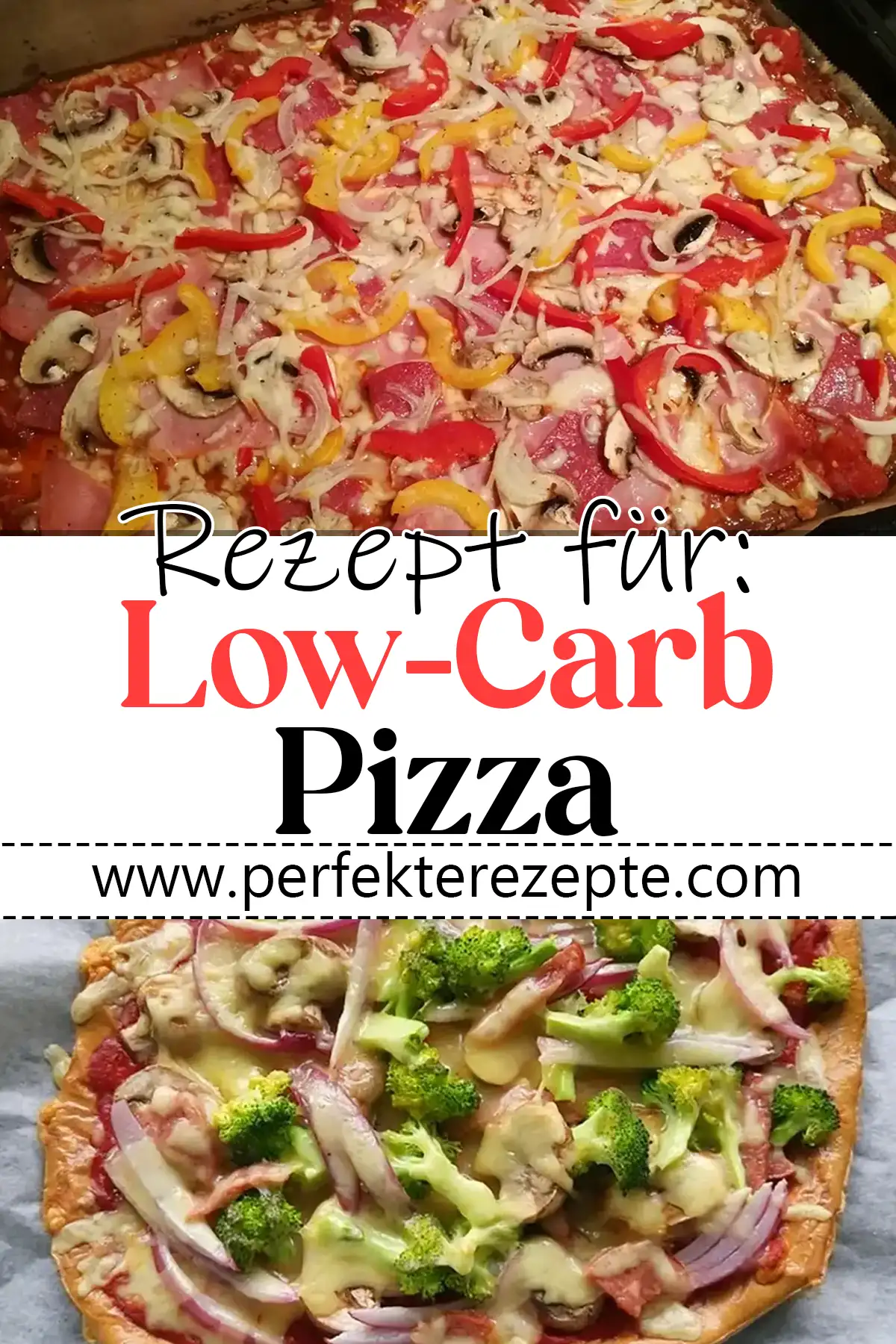 Köstliche Low-Carb-Pizza
