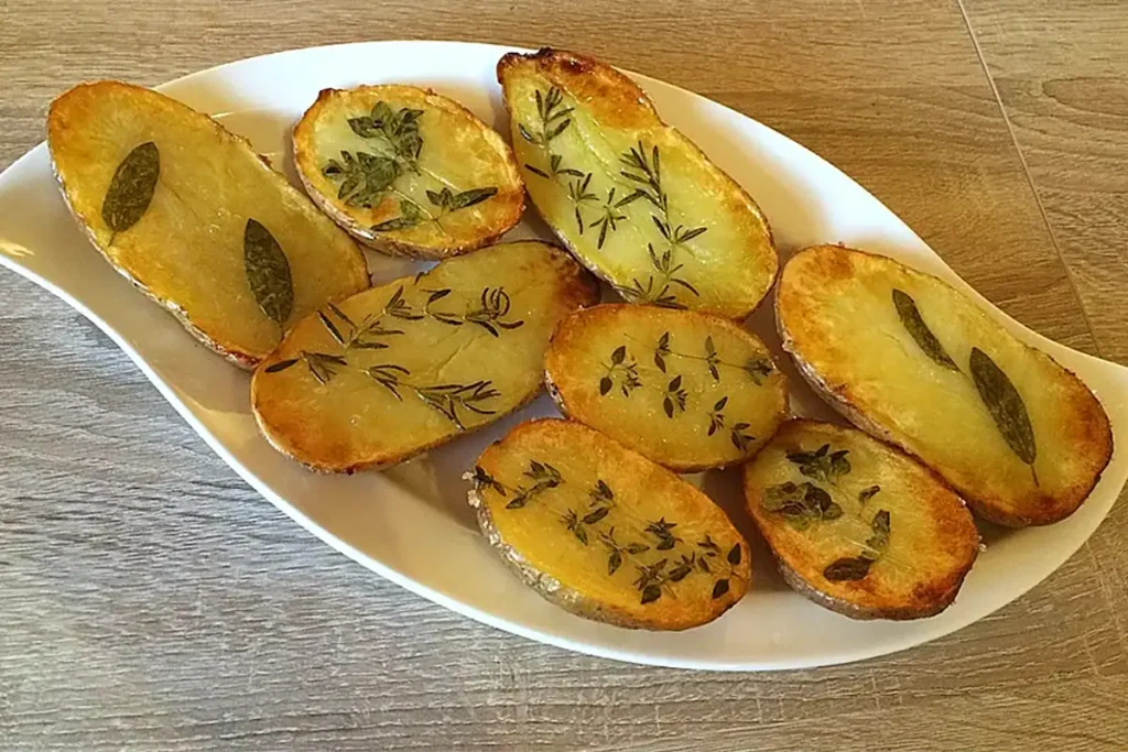 Ofenkartoffeln mit frischen Kräutern Rezep