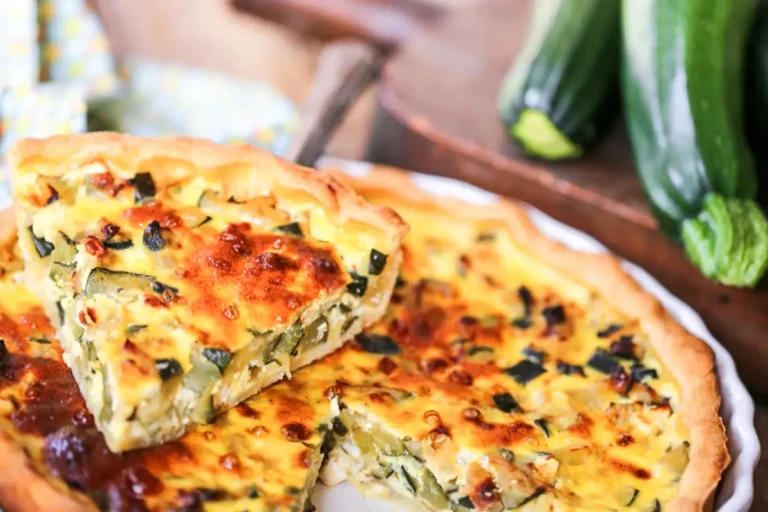 Schafskäse-Zucchini-Quiche Rezept