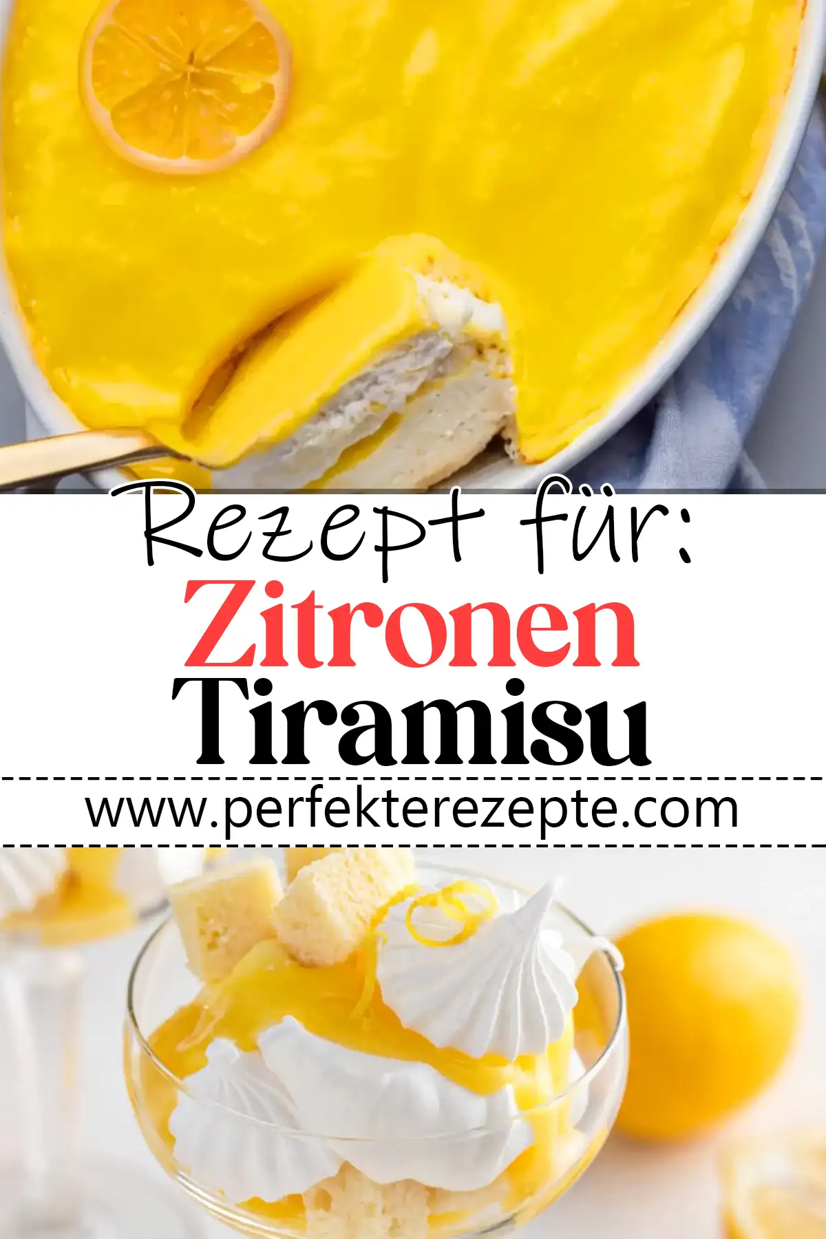 Zitronen Tiramisu Rezept