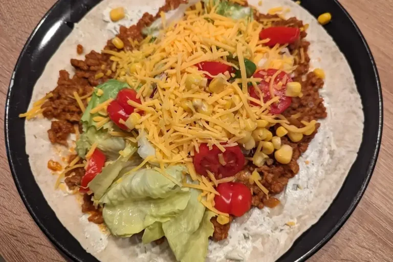 Die leckerste Wrap Füllung mit Hackfleisch