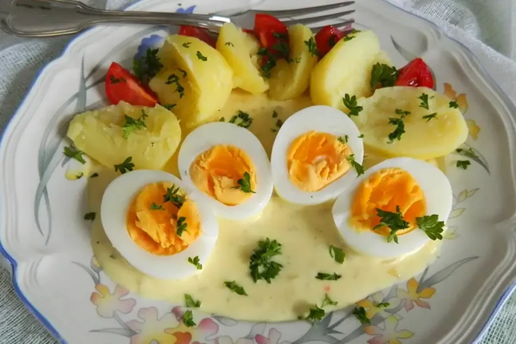 Eier in Senfsoße Rezept