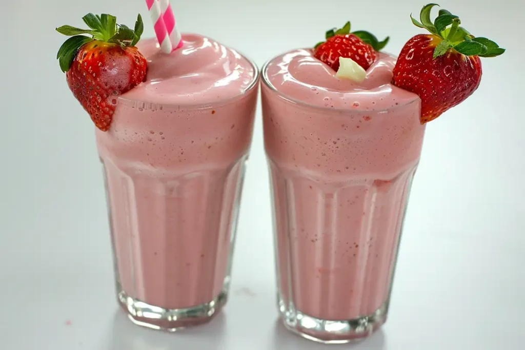 Erdbeer Milchshake Rezept