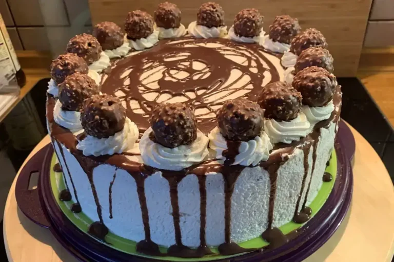 Ferrero Rocher - Torte Ohne Backen Rezept