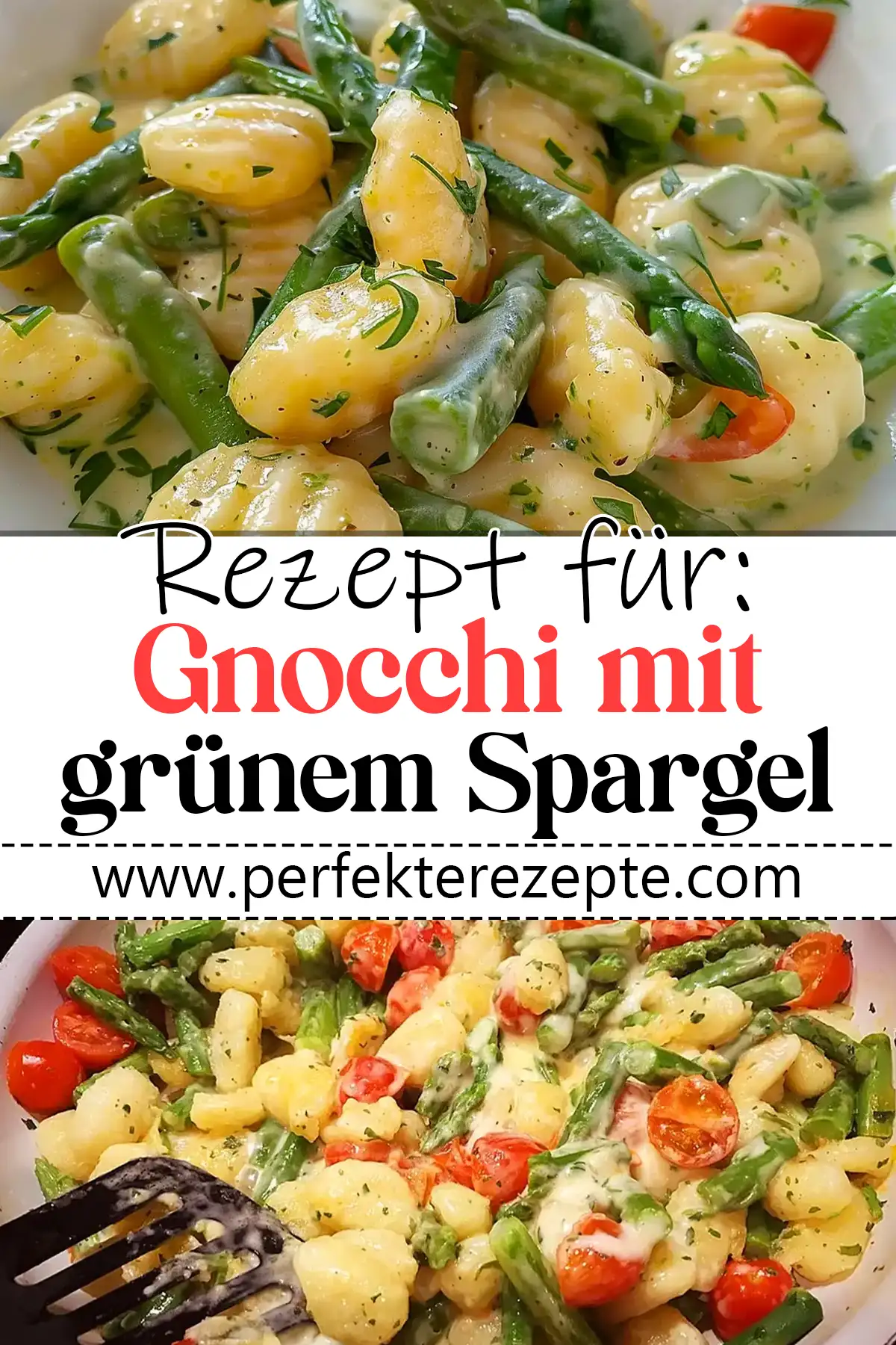 Gnocchi mit grünem Spargel Rezept