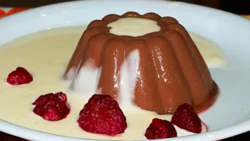 Gourmet-Schoko-Pudding selbstgemacht, sahnig und schokoladig