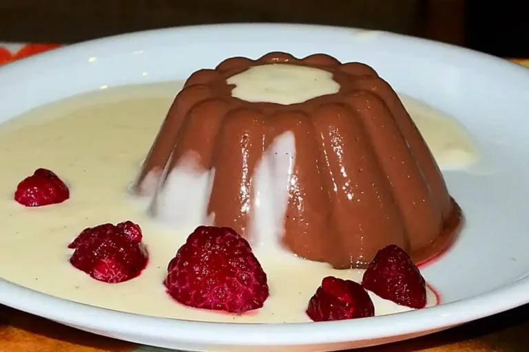 Gourmet-Schoko-Pudding selbstgemacht, sahnig und schokoladig