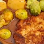 Schnitzel mit Rosenkohl Rezept